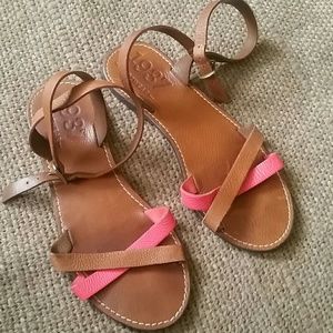 Leather  sandals